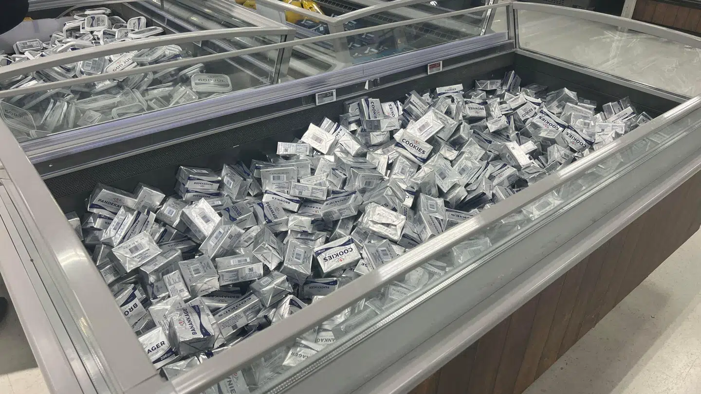 Smør i Bilka i shoppingcenteret Waves i Hundige. Foto: Presse-fotos.dk