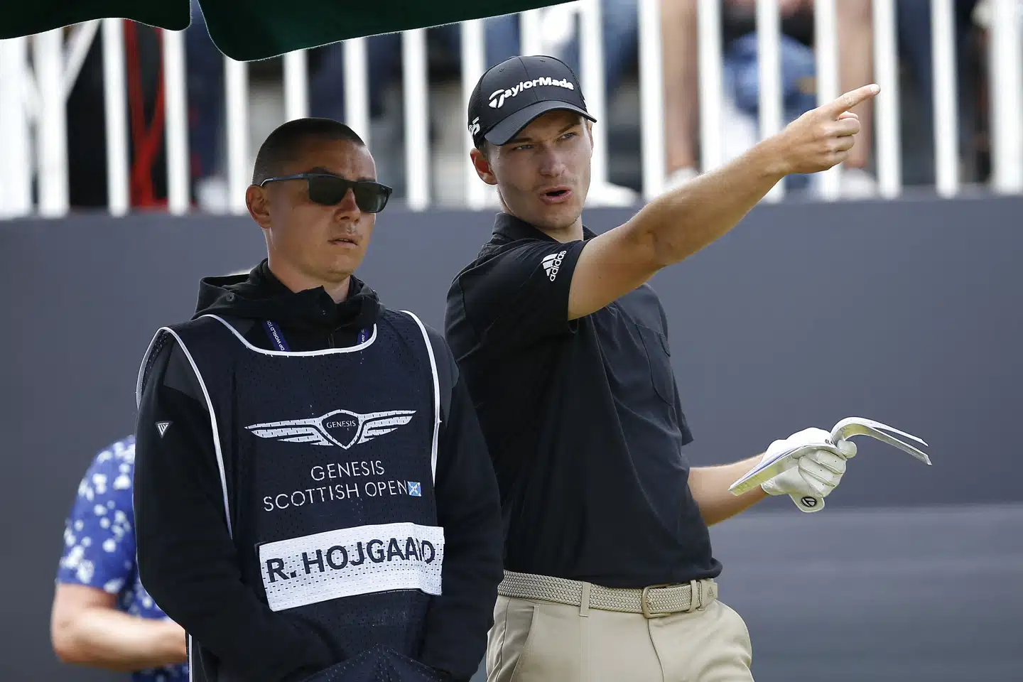 Rasmus Højgaard vandt i både 2019, 2020 og 2021 en turnering på European Tour, men i 2022 er en andenplads foreløbigt bedste resultat. Craig Brough/Ritzau Scanpix