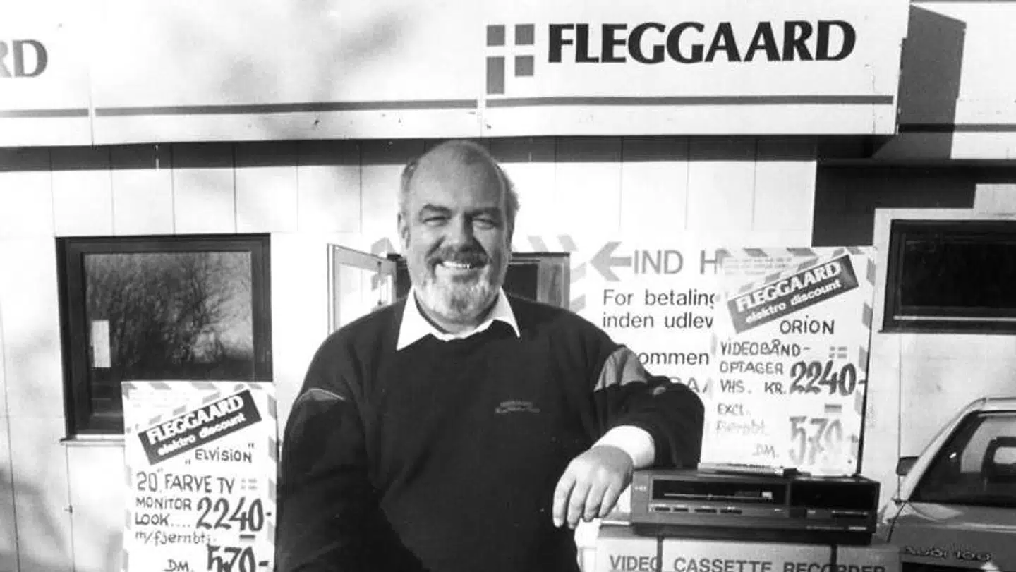 Hans Frede Fleggaard i 1988.