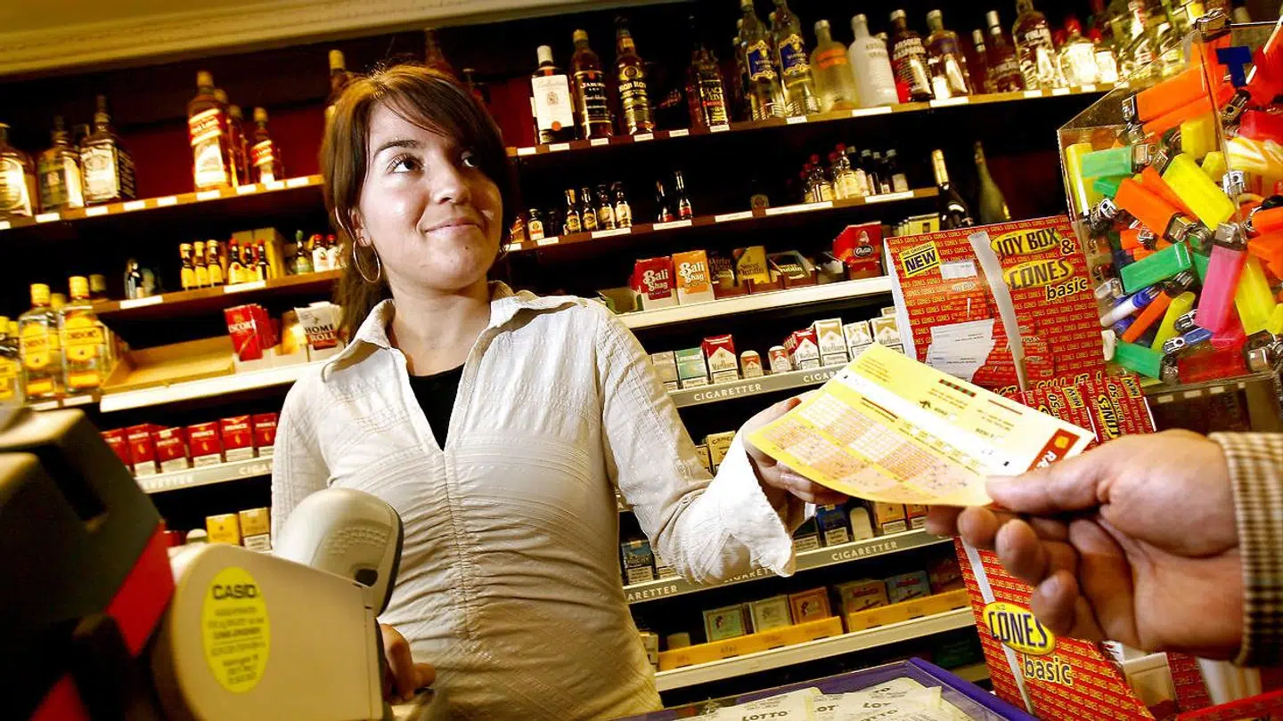 Millionerne har regnet ned over Danmark i weekenden, og fem heldige danskere er blevet millionærer efter weekendens trækninger i Lotto og Eurojackpot. Arkivfoto.