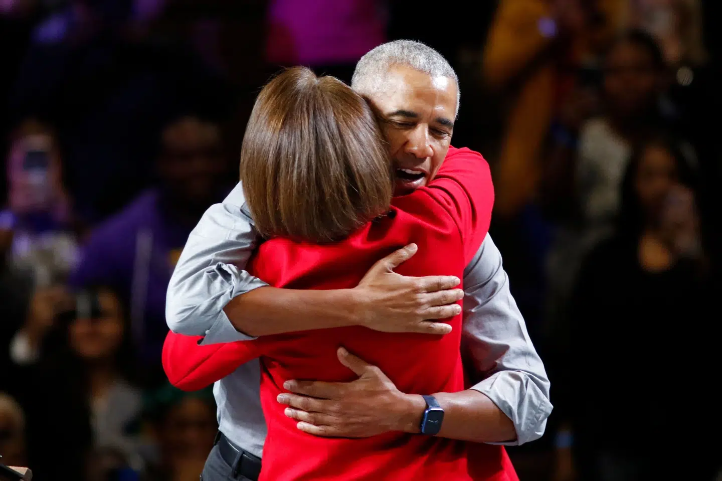 Den tidligere demokratiske præsident Barack Obama har været en del af Catherine Cortez Masto kampagne i Nevada. Hun sikrer nu demokratisk flertal i Senatet. (Arkivfoto). Ronda Churchill/Ritzau Scanpix