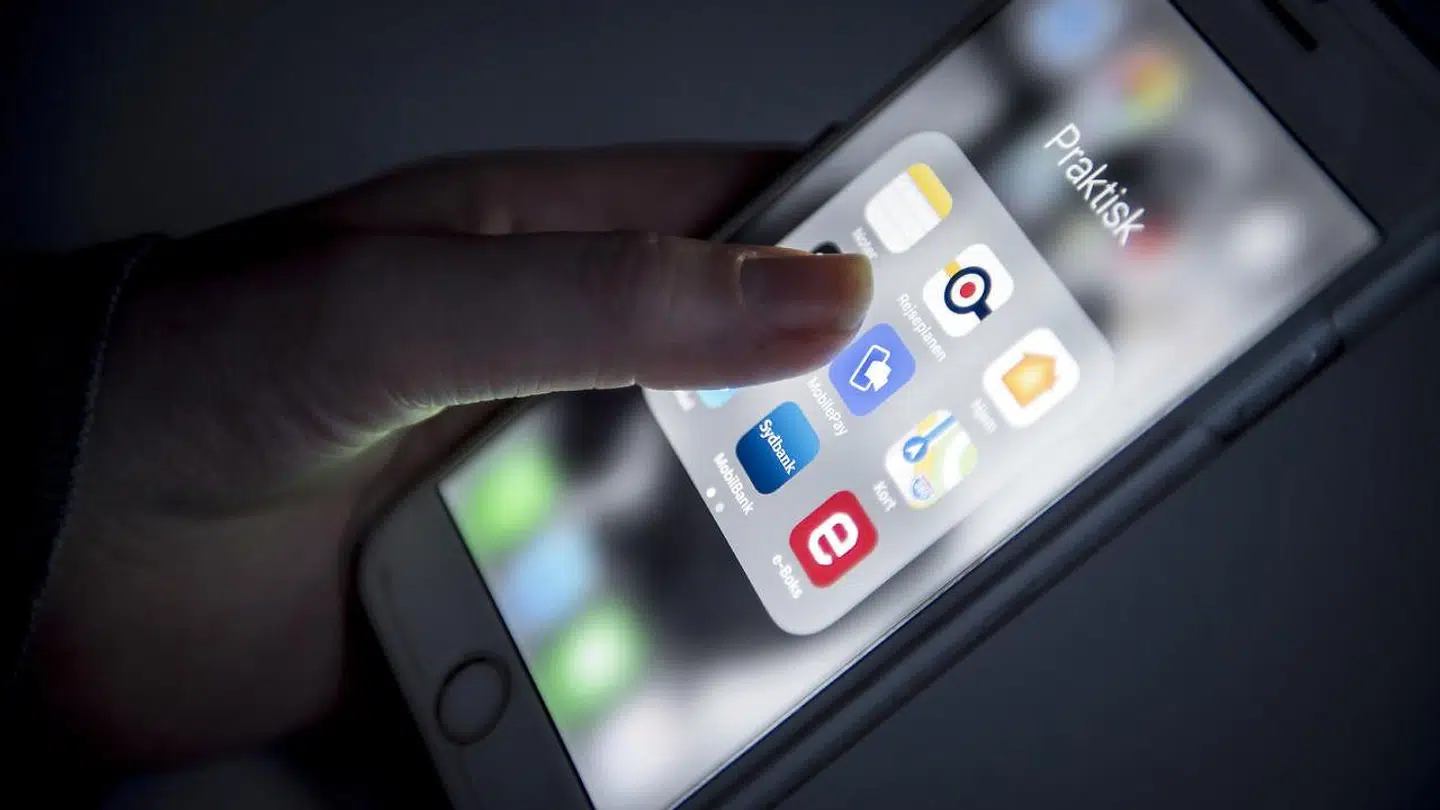 (ARKIV) Mobilepay App mm. fotograferet torsdag den 24. januar 2019. (Foto: Mads Claus Rasmussen/Ritzau Scanpix)