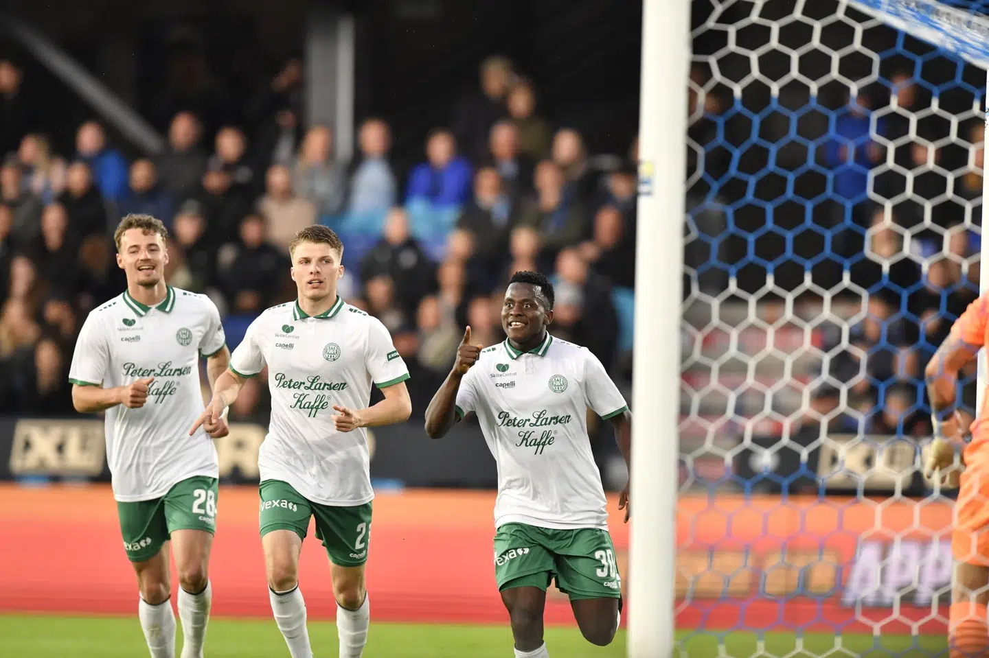 Viborg er nu blot tre point efter Superligaens tophold, FC Københav. Ernst Van Norde/Ritzau Scanpix