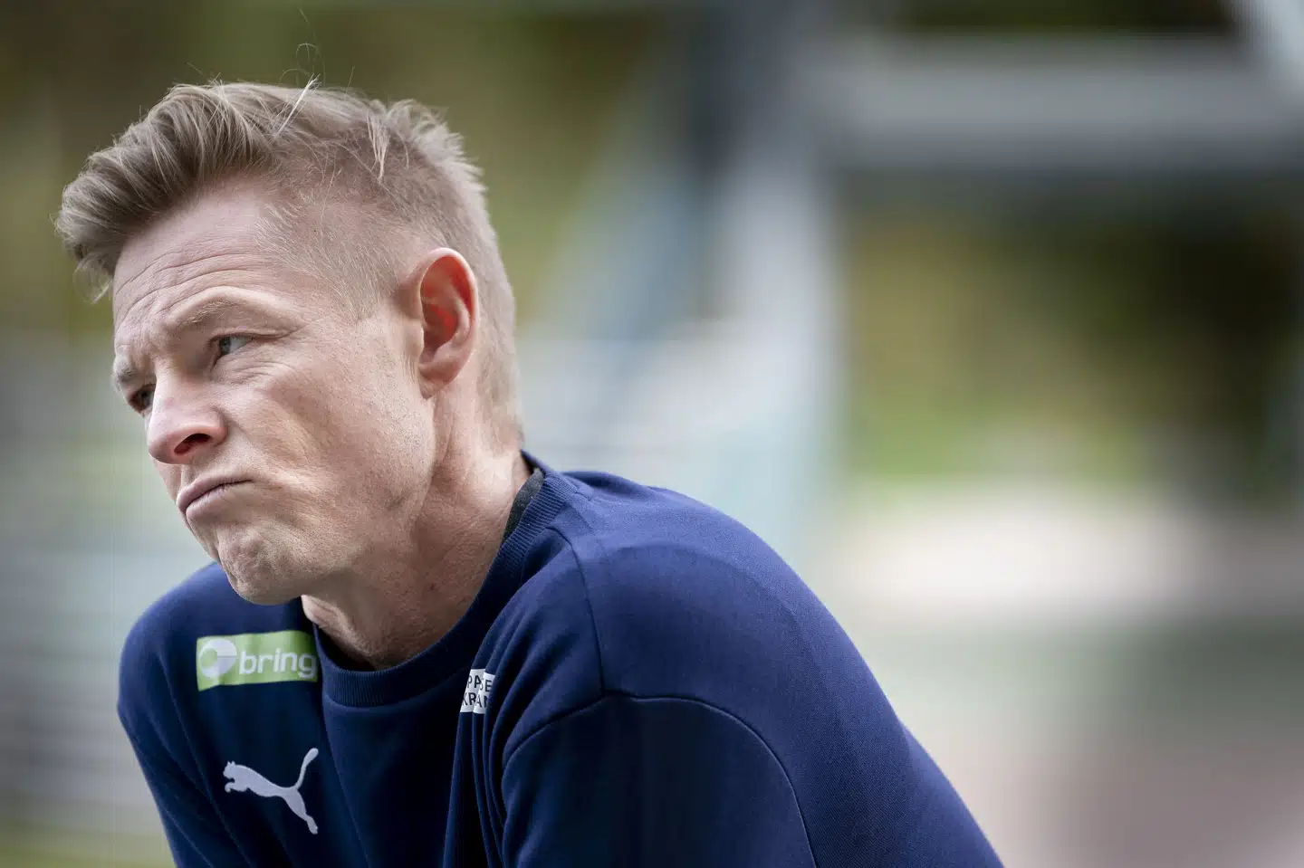 Landstræner Jesper Jensen tror på, at en sejr over Serbien søndag kan give det danske hold noget ro og et godt boost til resten af turneringen. Liselotte Sabroe/Ritzau Scanpix