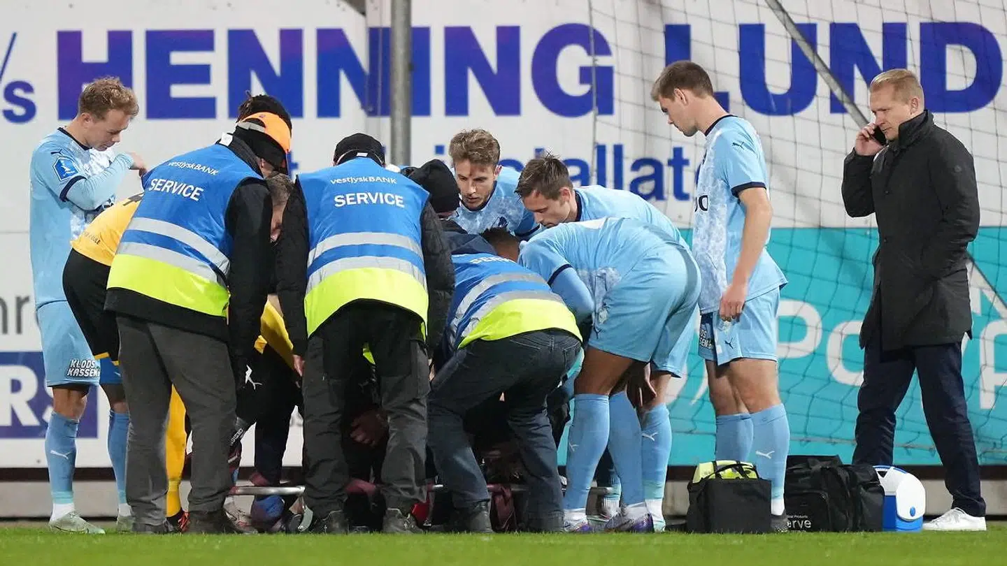 Det var forfærdelige scener på Norstern Arena i Horsens.