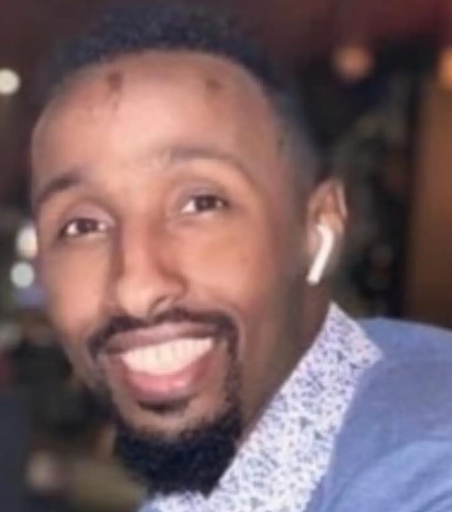 31-årige Abdinur Mohamed Ismael blev ramt af skud i hovedet og blev dermed et helt uskyldigt offer for bandegrupperingers skud mod hinanden i Egeparken i Vollsmose. Foto: Privat