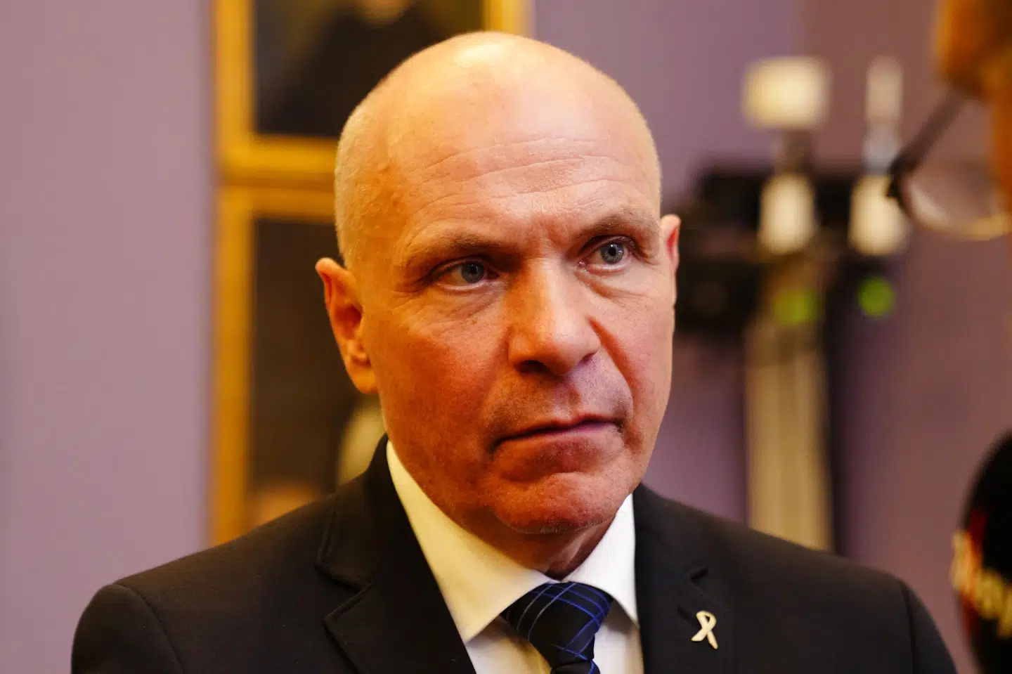 Søren Gade meddelte i slutningen af august, at han agtede at gøre comeback i Folketinget, efter at han i de seneste tre år har siddet i EU-Parlamentet for Venstre. På valgaftenen åbner han døren på klem for en bred regering over midten. Bo Amstrup/Ritzau Scanpix