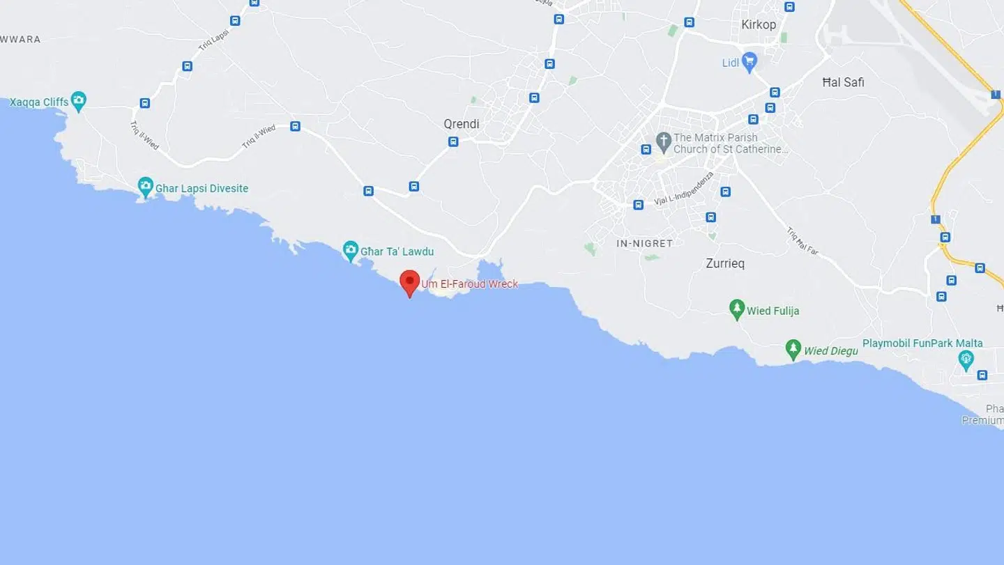 Den danske gruppe dykkede i det sydlige Malta, da en af de kvindelige deltagere på tragisk vis døde.