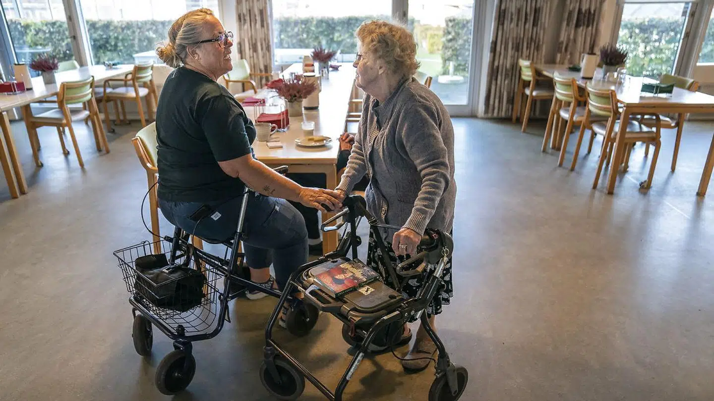 Frederiksgadecenteret i Haslev, mandag den 24. oktober 2022. Plejecentret har omkring 48 beboere.