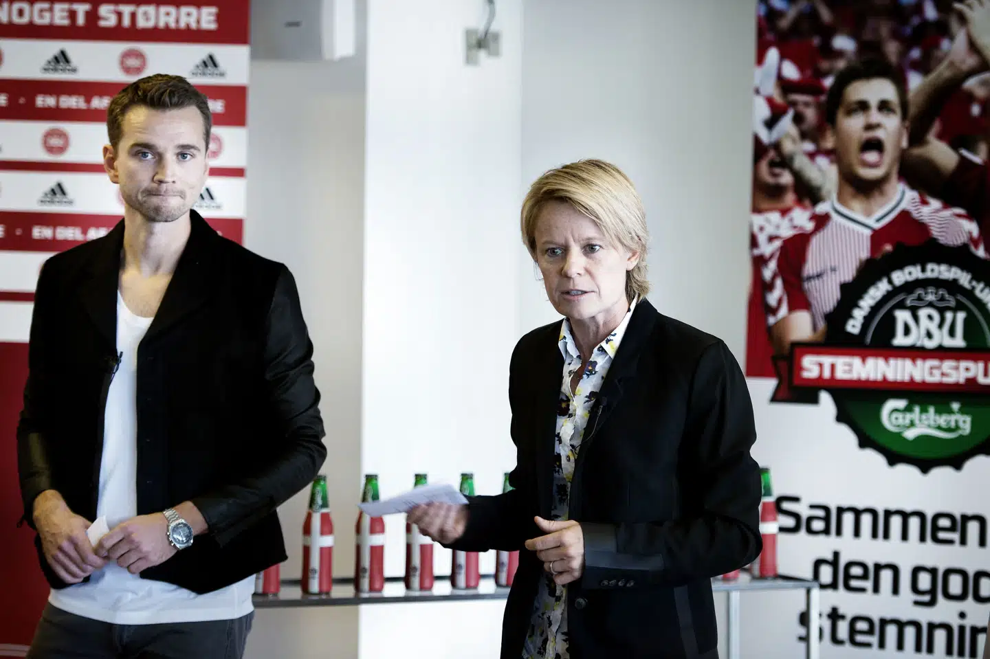 Katja Moesgaard har en fortid som administrerende direktør i DBU, inden hun kom til FC København i 2018. (Arkivfoto). Liselotte Sabroe/Ritzau Scanpix