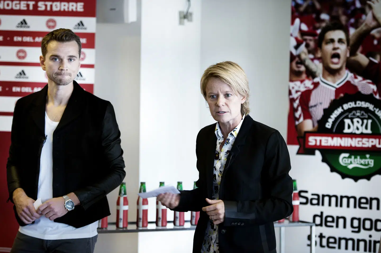 Katja Moesgaard har en fortid som administrerende direktør i DBU, inden hun kom til FC København i 2018. (Arkivfoto). Liselotte Sabroe/Ritzau Scanpix