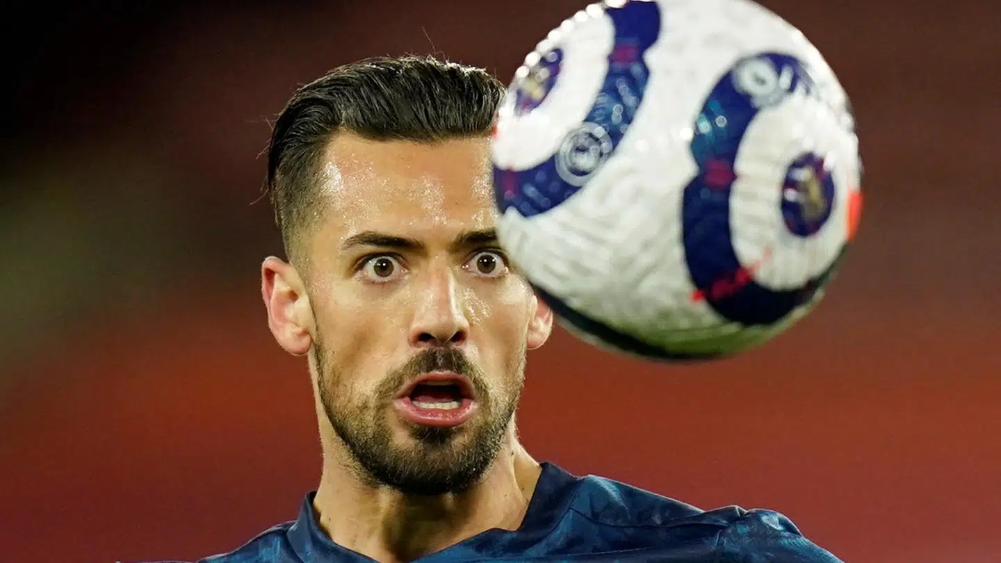 Pablo Mari - her for Arsenal - skal opereres efter knivoverfald. (Arkivfoto). Tim Keeton/Reuters