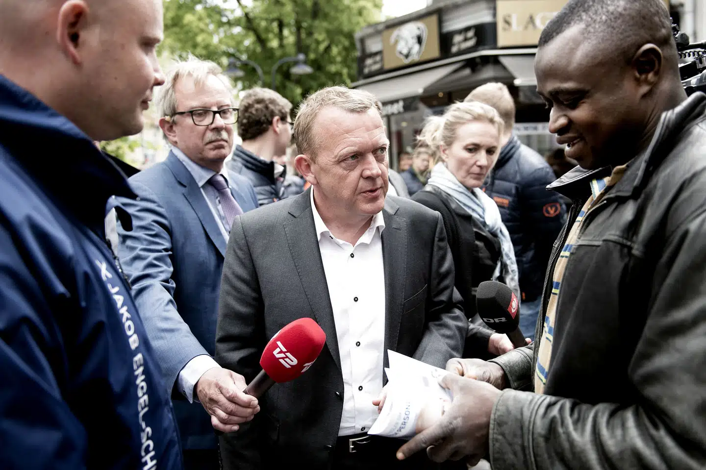 Venstres formand Lars Løkke Rasmussen er blevet syg, og derfor er det fredag Jakob Engel-Schmidt som udtaler sig om partiets planer for pensionssystemet. Linda Kastrup/Ritzau Scanpix