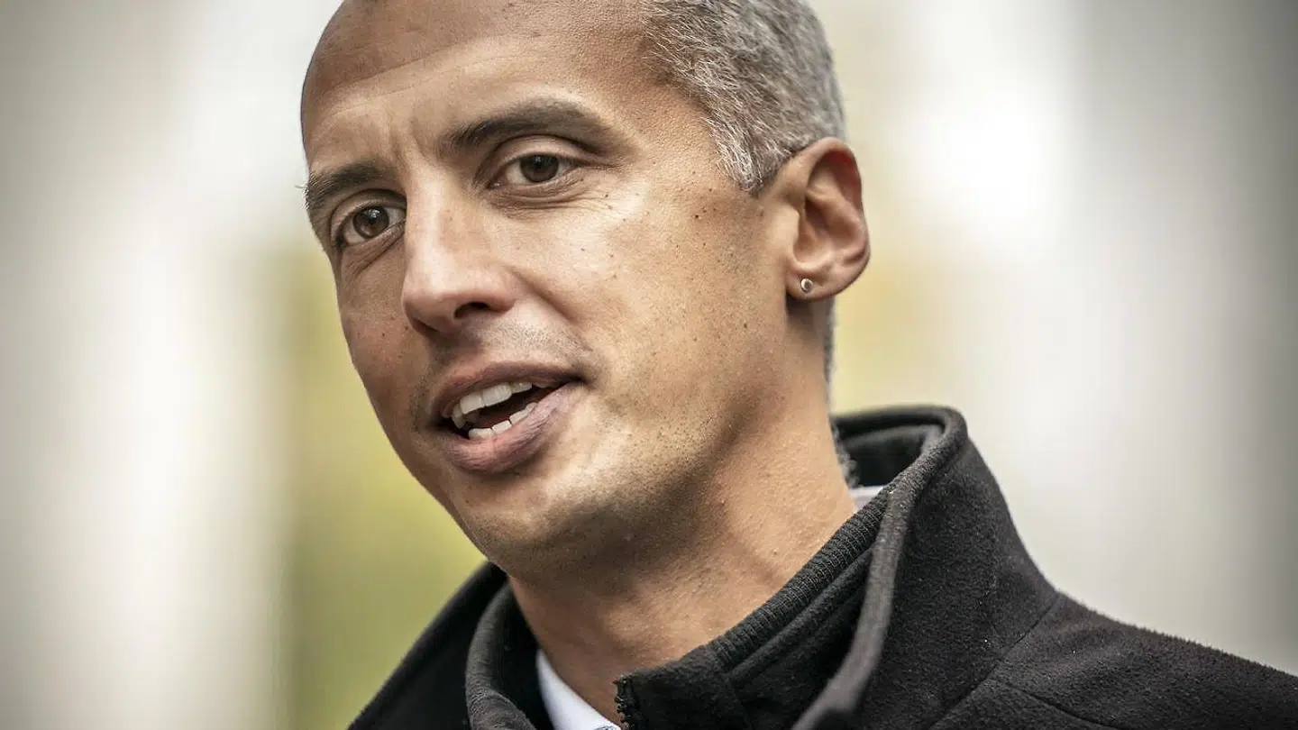 Justitsminister Mattias Tesfaye.