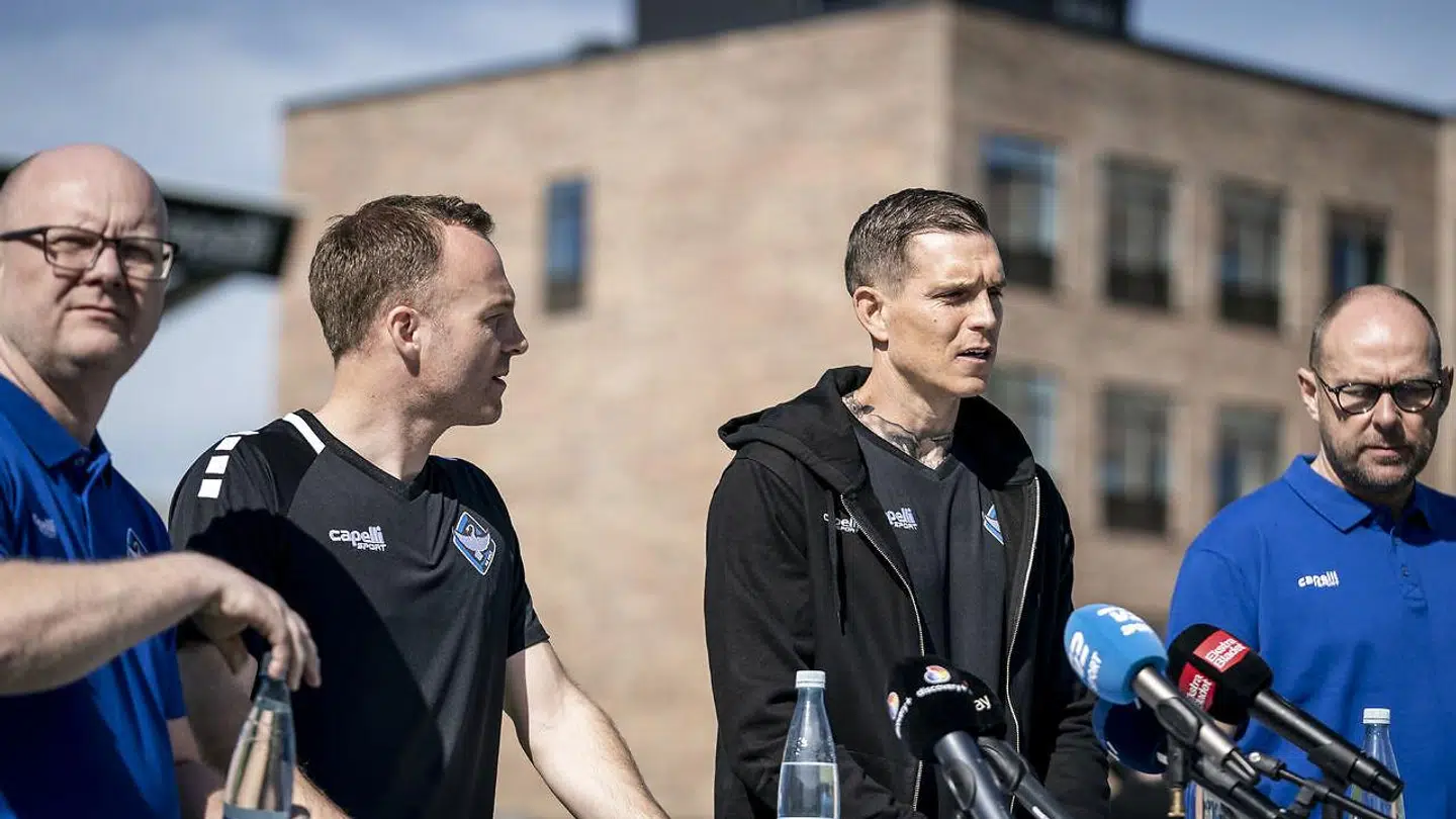 Daniel Agger blev cheftræner for HB Køge i starten af 2021.