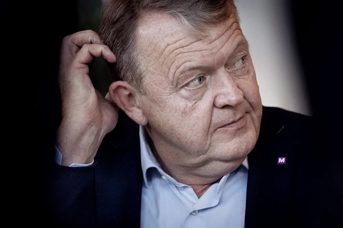 Moderaterne og politisk leder Lars Løkke Rasmussen præsenterede onsdag partiets klimaudspil. Liselotte Sabroe/Ritzau Scanpix