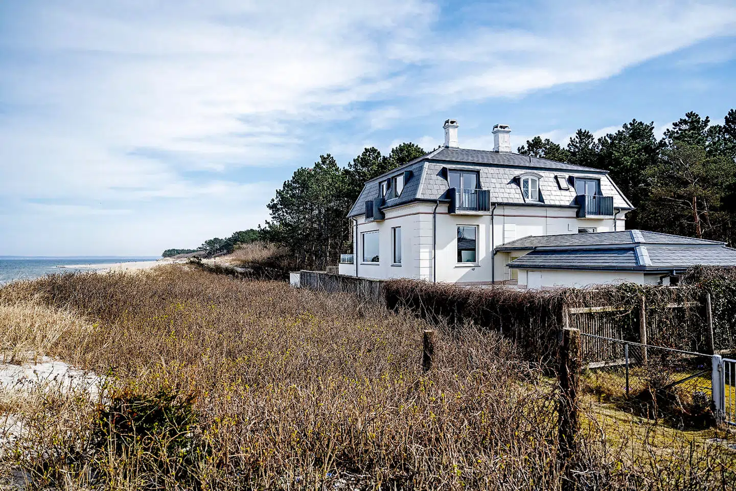 Kort før hun fik konstateret kræft, købte Ilse Jacobsen denne villa i klitterne i Hornbæk.