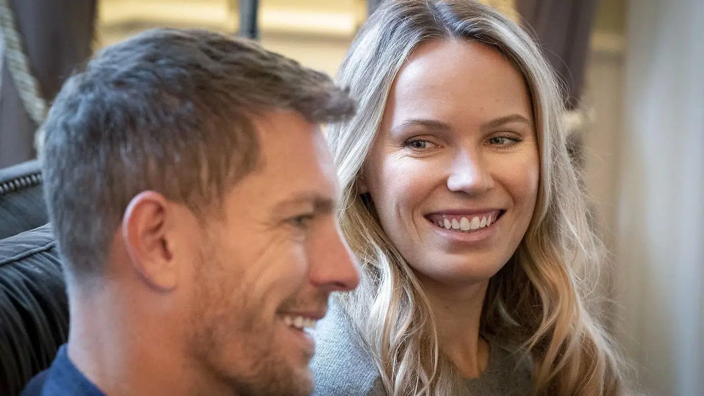 Caroline Wozniacki og hendes mand, David Lee.