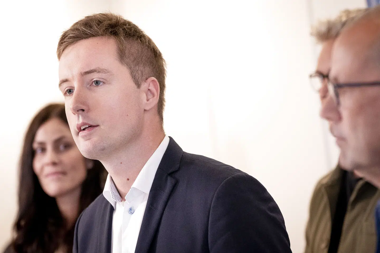 Helt tilbage i 2016 fremlagde undervisningsordfører Jacob Mark (SF) et forslag til at ændre karakterskalaen, så den belønnede kreativitet igen. Nu vil SF stille det som et krav i et nyt regeringsgrundlag. (Arkivfoto). Liselotte Sabroe/Ritzau Scanpix