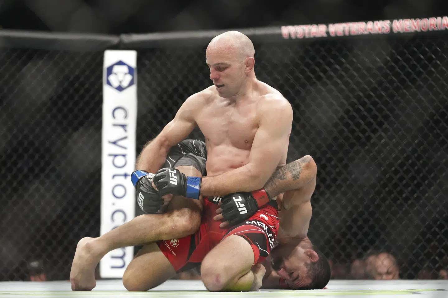 Mark O. Madsen har vundet alle sine 12 MMA-kampe indtil videre. De fire seneste har været i UFC-regi. David Yeazell/Ritzau Scanpix