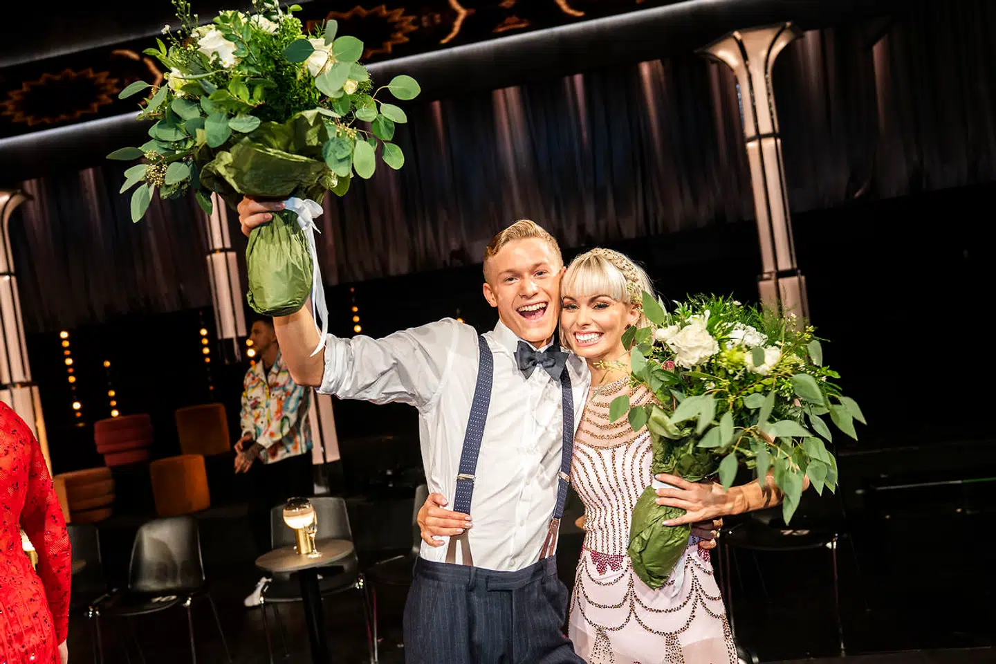 Jenna Bagge og Albert Rosin Harson måtte nøjes med en andenplads i 2020. Men danseren føler allerede, at hun har vundet.