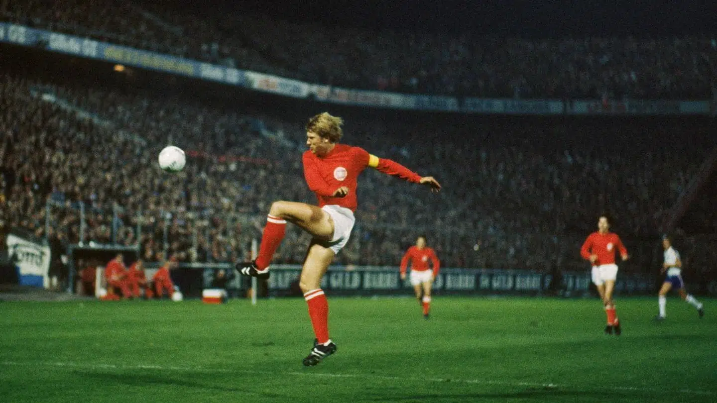 Per Røntved spillede 75 kampe for Danmark.