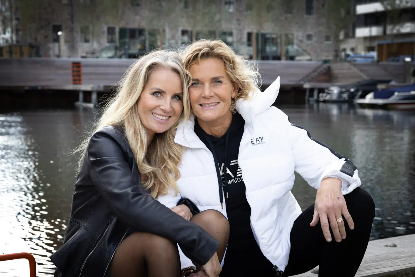Christina og Charlotte Bøving mødte hinanden i 2019. Foto Byrd/ Jacob Crawfurd.