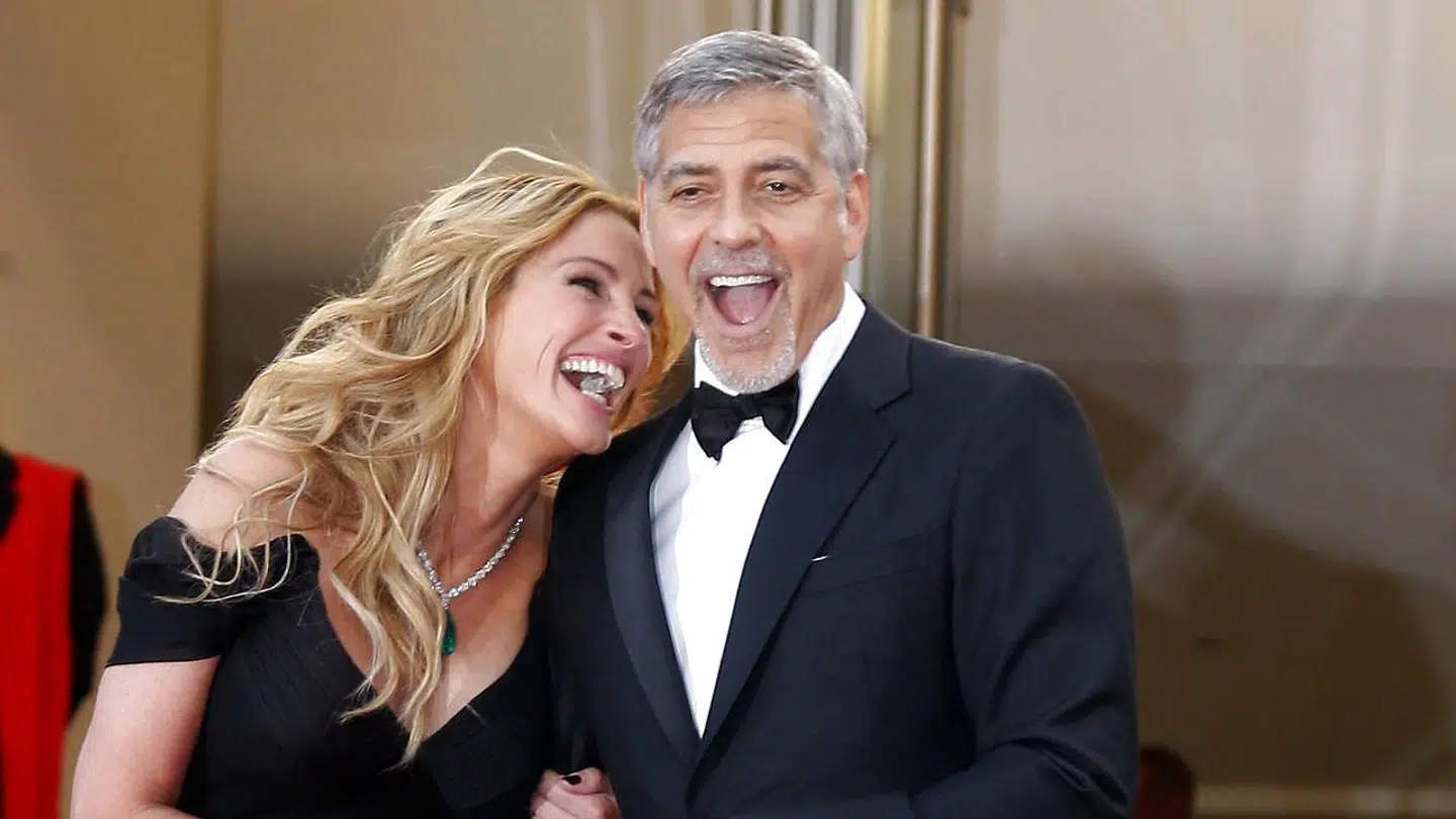 Julia Roberts og George Clooney i 2016.