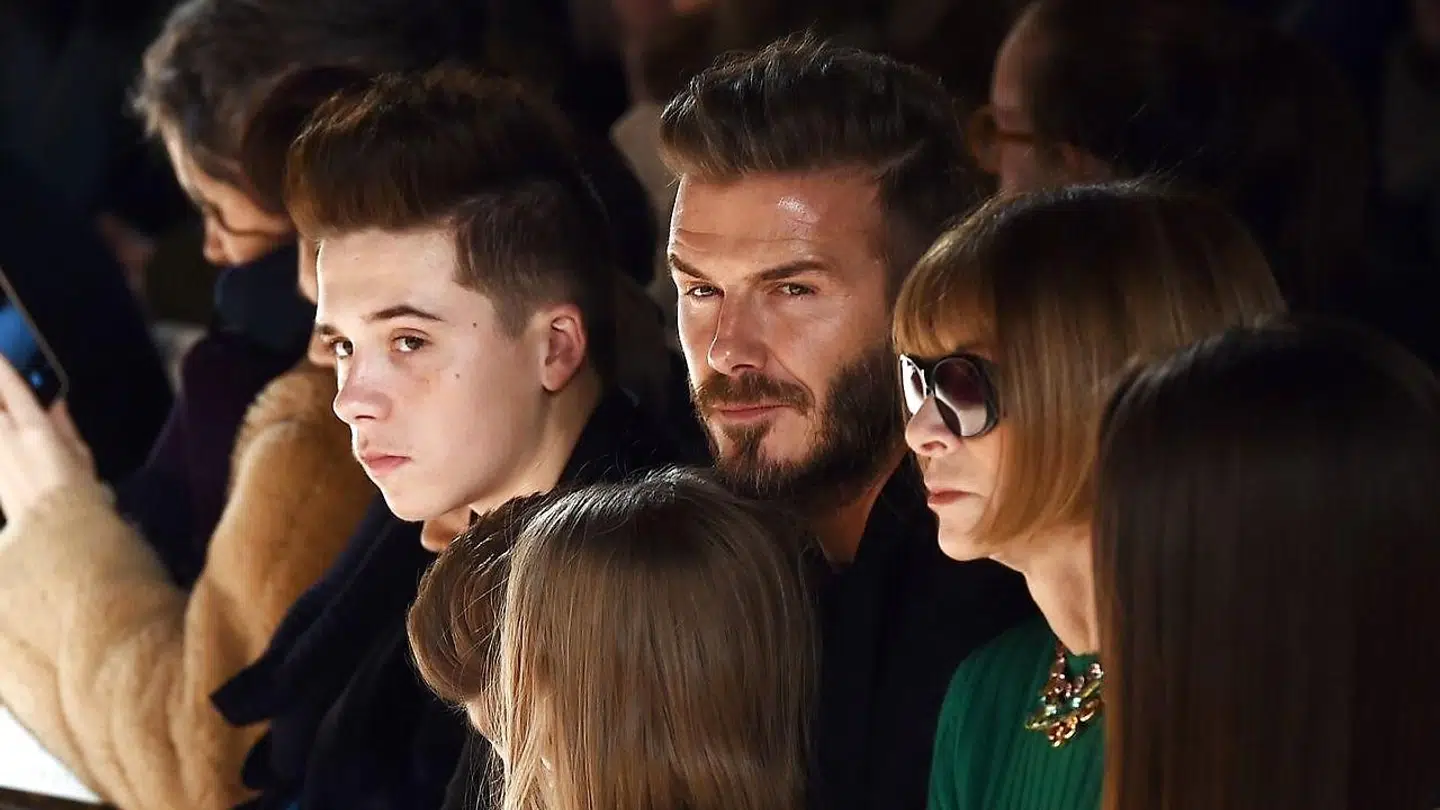 Beckham og Wintour i 2015.