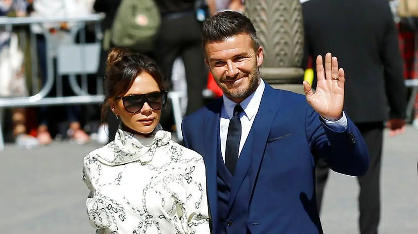 David og Victoria Beckham er en del af det britiske jetset.