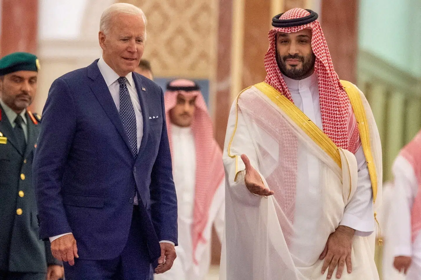 Saudi-Arabiens de facto-leder, kronprins Mohammed bin Salman, har besluttet at sende nødhjælp til Ukraine for 400 millioner dollar. (Arkivfoto). Bandar Algaloud/Reuters
