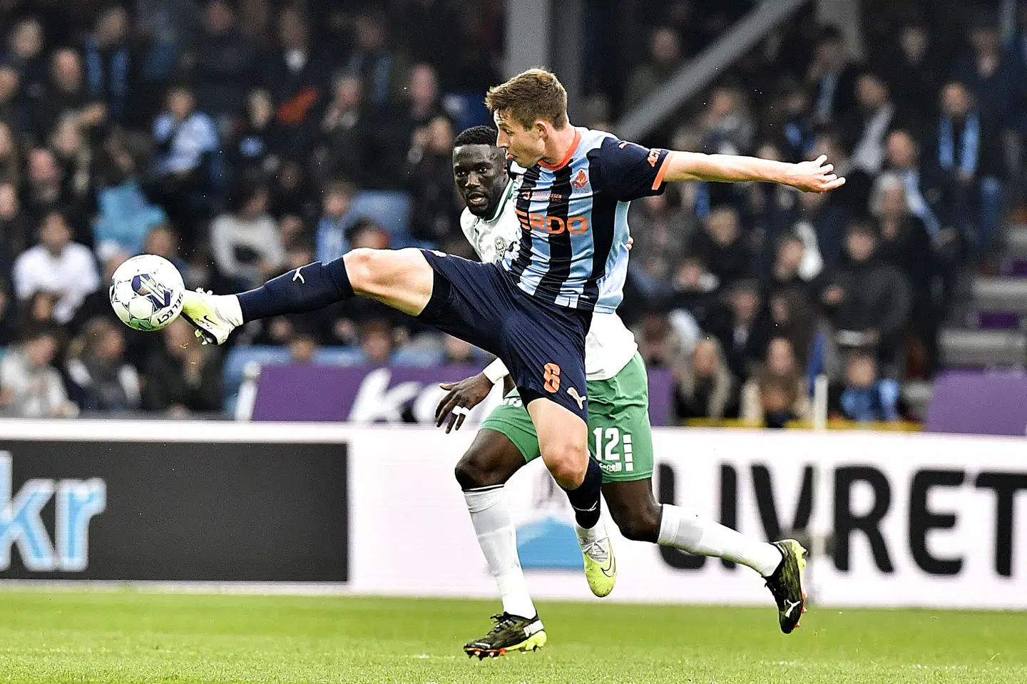 Lasse Berg Johnsen har været i Randers siden 2021. Ernst Van Norde/Ritzau Scanpix
