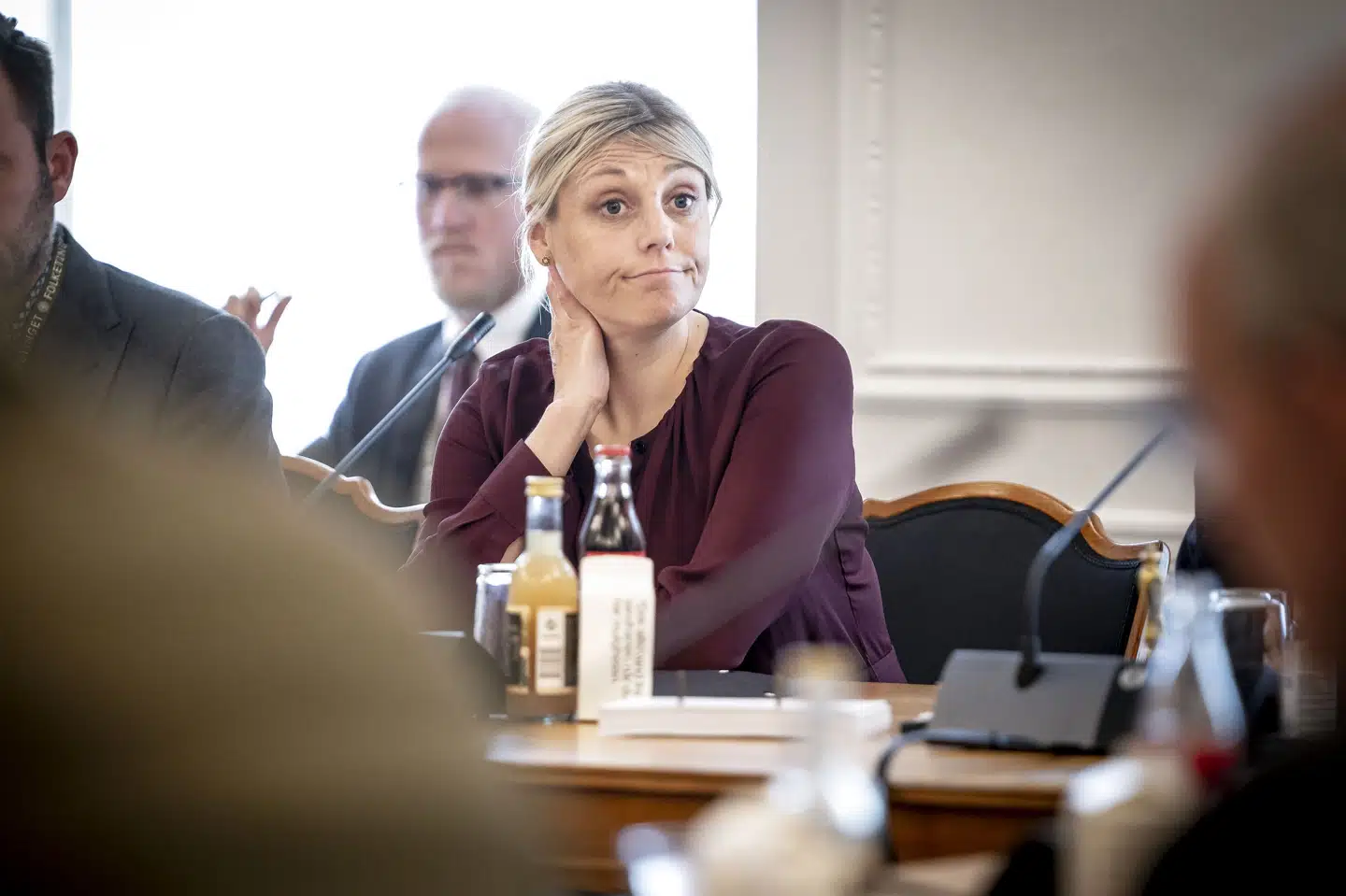 Trine Bramsen (S) er ordknap om FE-sagen efter bogudgivelse fra hjemsendt spionchef, som langer ud efter ministeren. (Arkivfoto). Mads Claus Rasmussen/Ritzau Scanpix