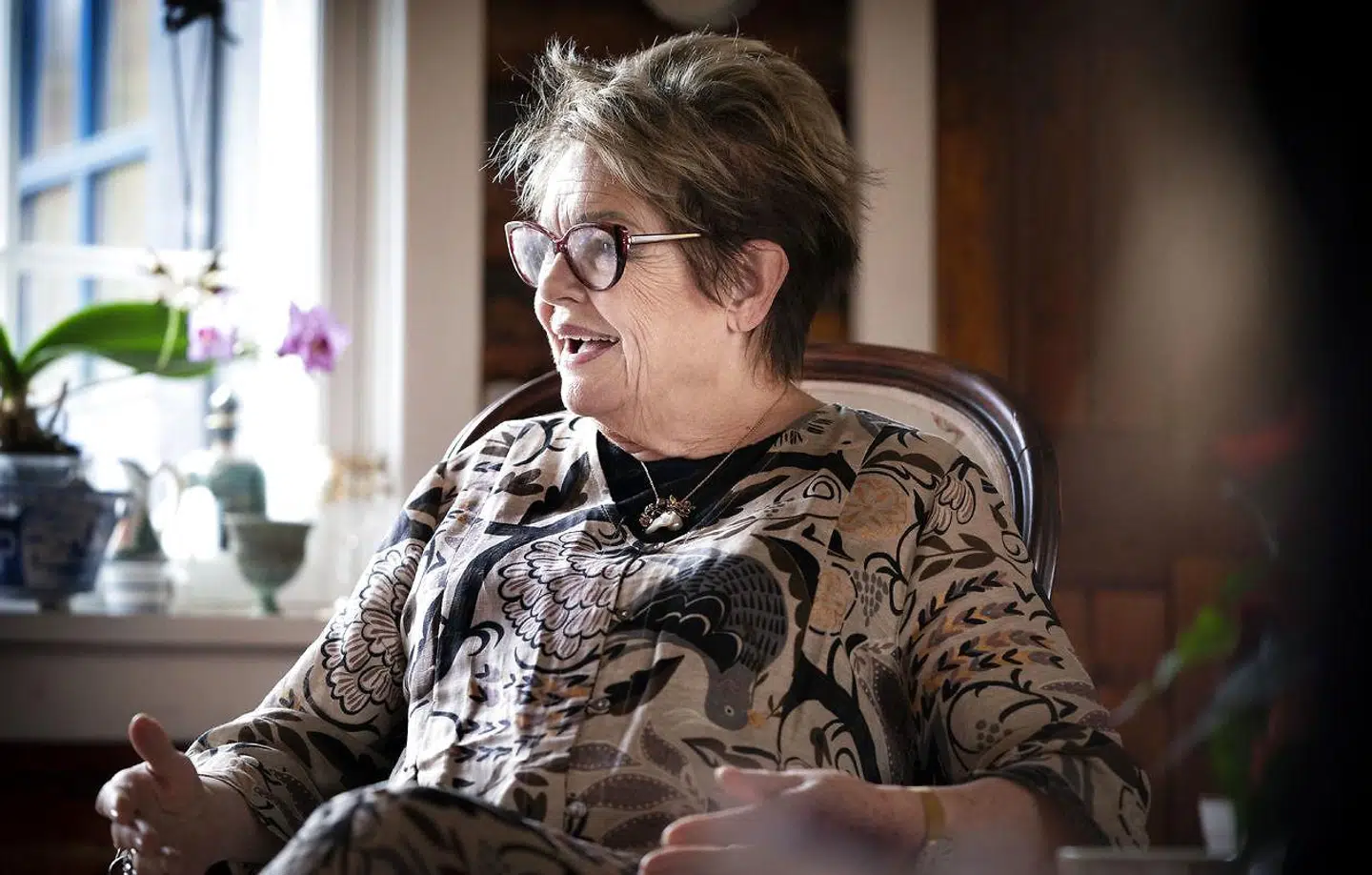 Ghita Nørby i sit hjem i Holte, torsdag 26. november 2020.