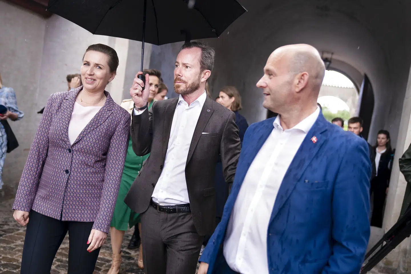 De tre statsministerkandidater bruger de næste uger på gader og stræder, hvor de vil profilere sig selv og deres partier. (Arkivfoto). Liselotte Sabroe/Ritzau Scanpix