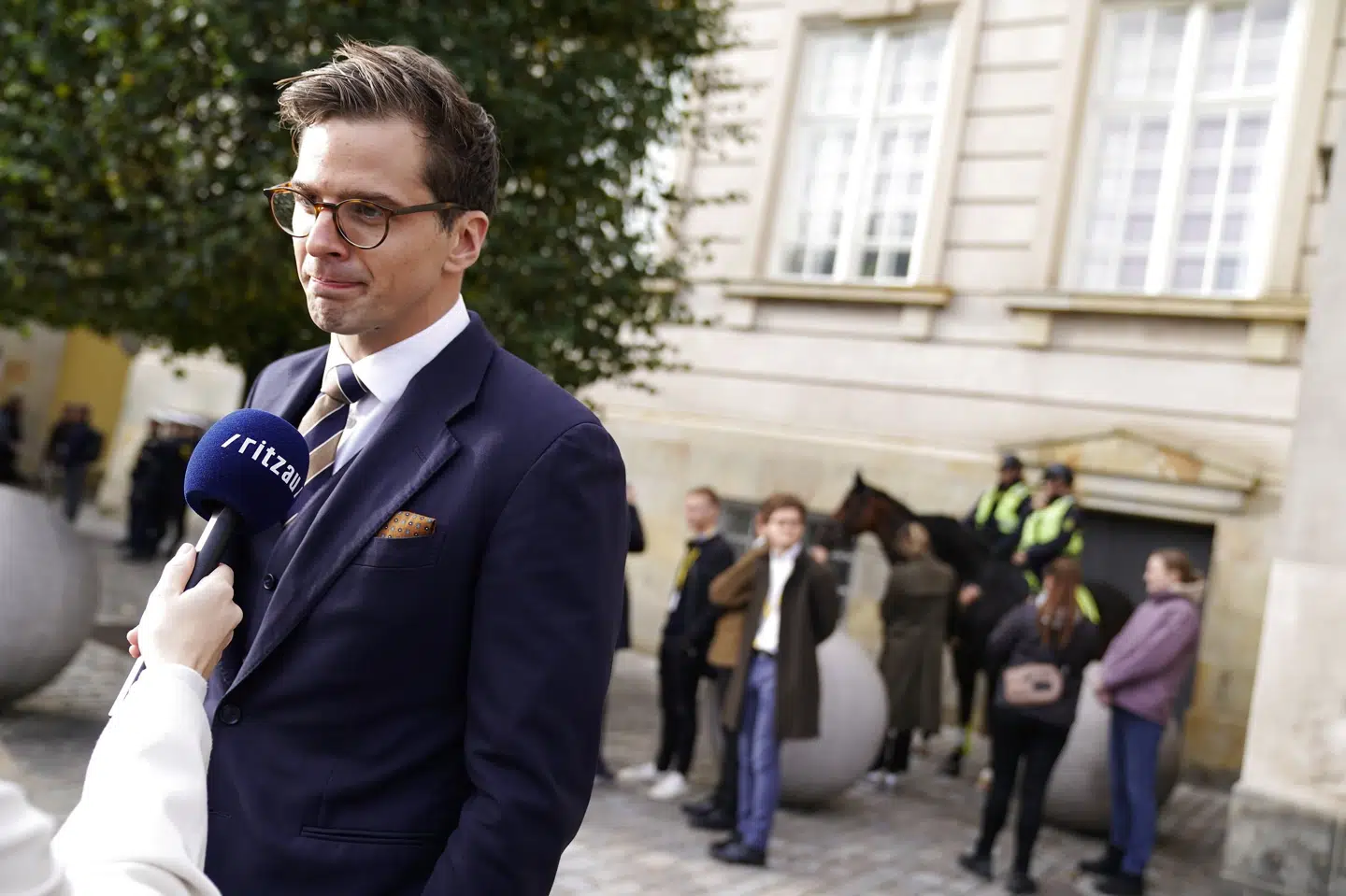 Alex Vanopslagh er Liberal Alliances tredje leder. Liselotte Sabroe/Ritzau Scanpix