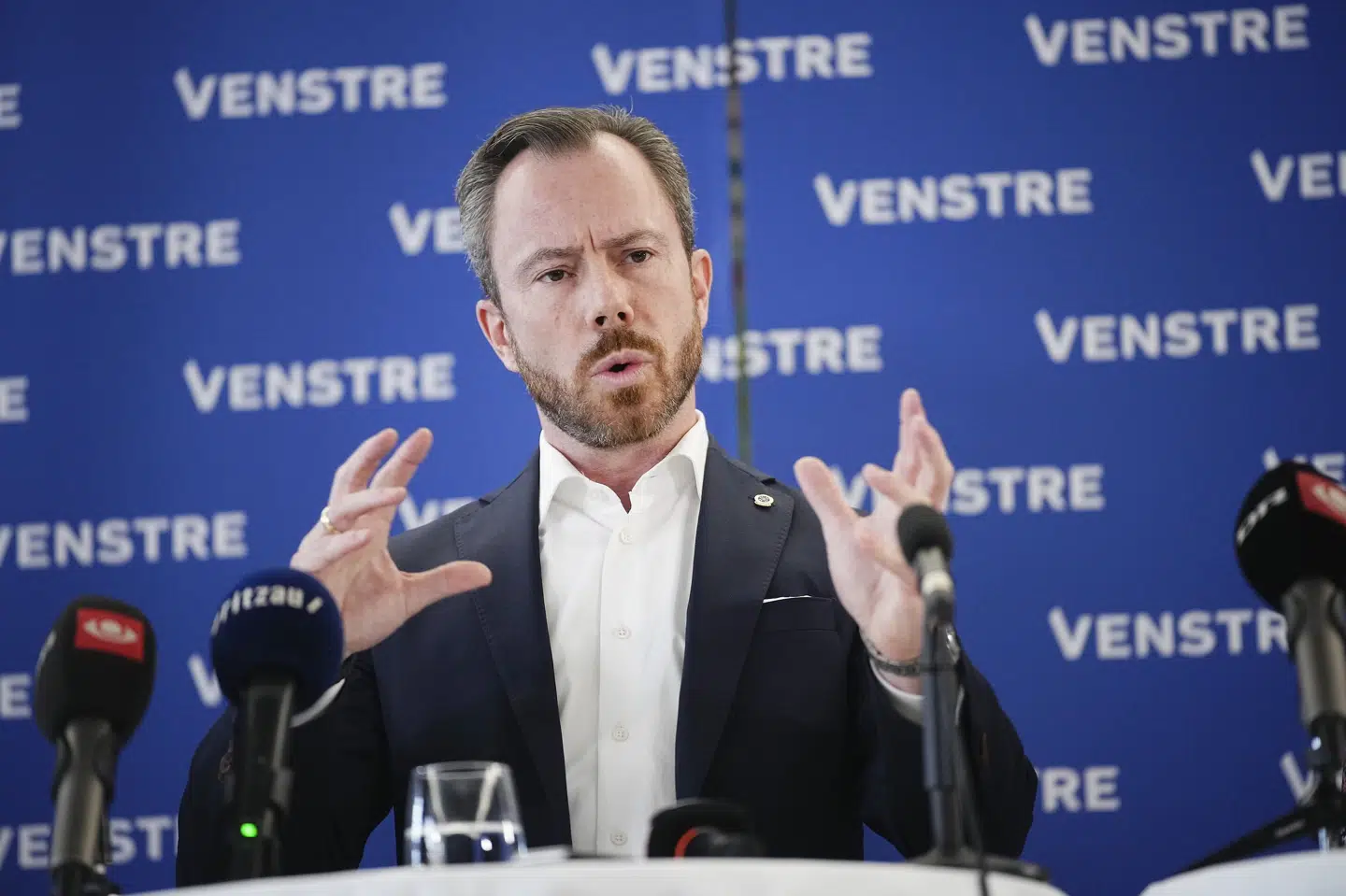 Nej tak til et regeringssamarbejde med Socialdemokratiet, siger Venstres formand, Jakob Ellemann-Jensen. Martin Sylvest/Ritzau Scanpix