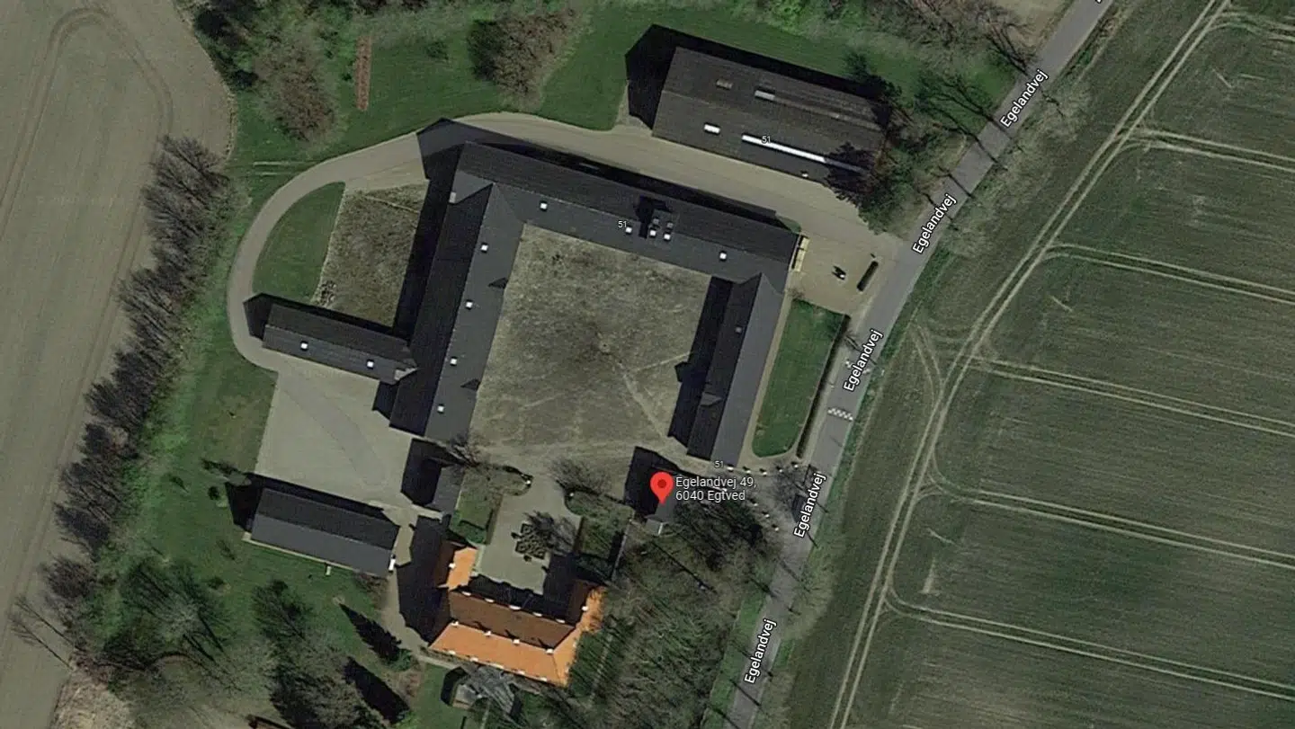 Grev Ingolfs gods set oppefra.