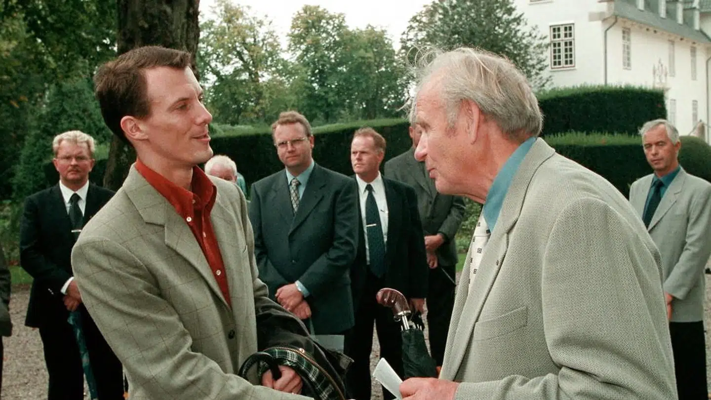 ECCO var en af de drivende kræfter bag folkegaven, der muligggjorde en restaurering af Schackenborg Slot, da prins Joachim blev gift med prinsesse Alexandra. Her ses prinsen sammen med Karl Toosbuy.