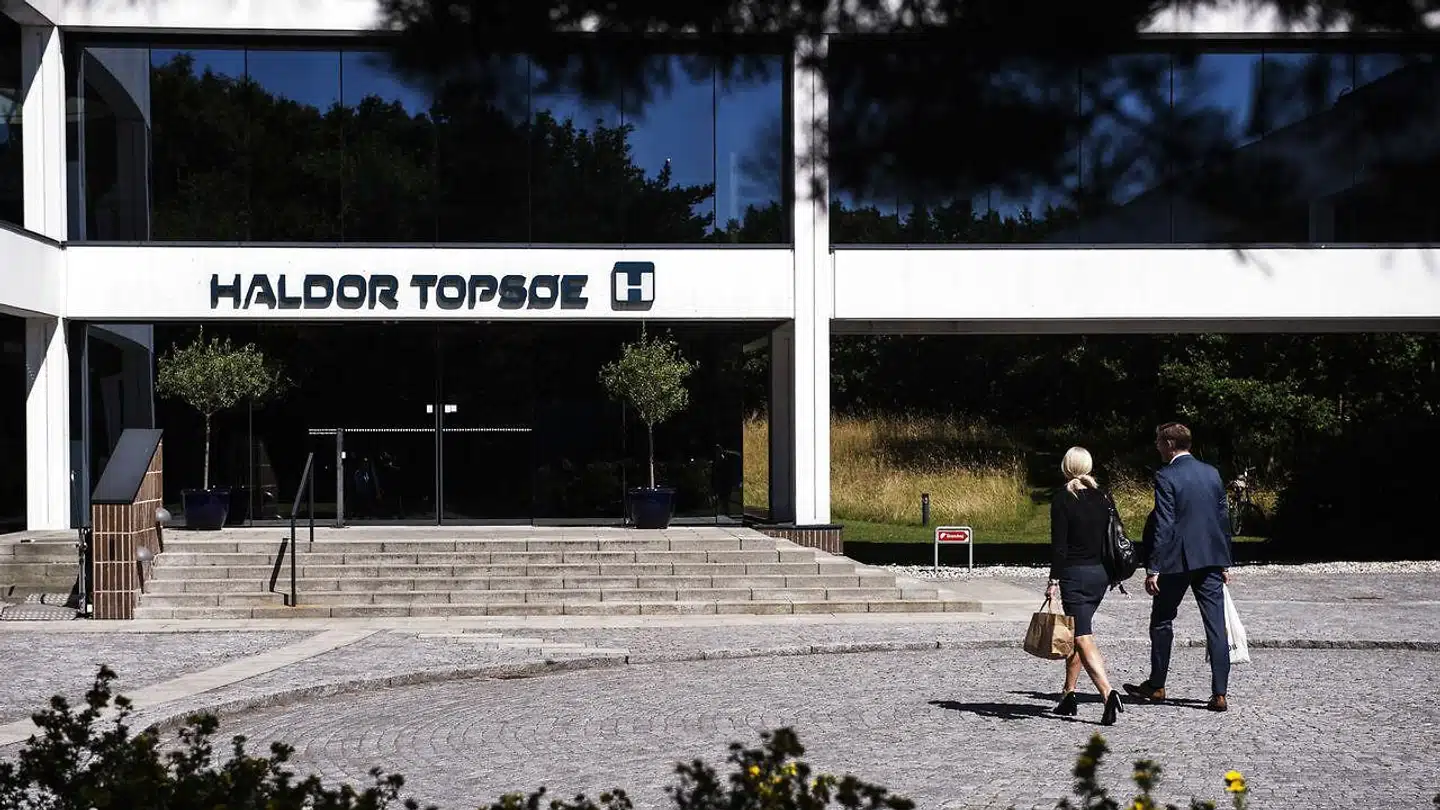 (Arkiv) Haldor Topsøes hovedkvarter.