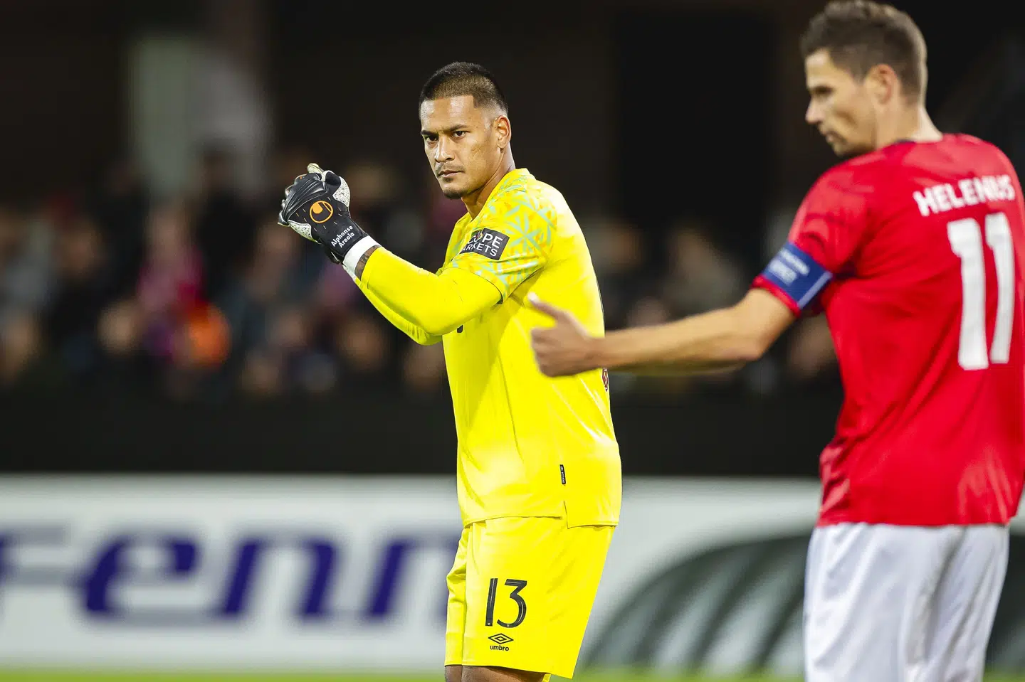 Alphonse Areola er reservemålmand i West Ham. Derfor spiller han i klubbens mindre vigtige kampe - eksempelvis Conference League-udekampen mod Silkeborg i sidste uge. Johnny Pedersen/Ritzau Scanpix