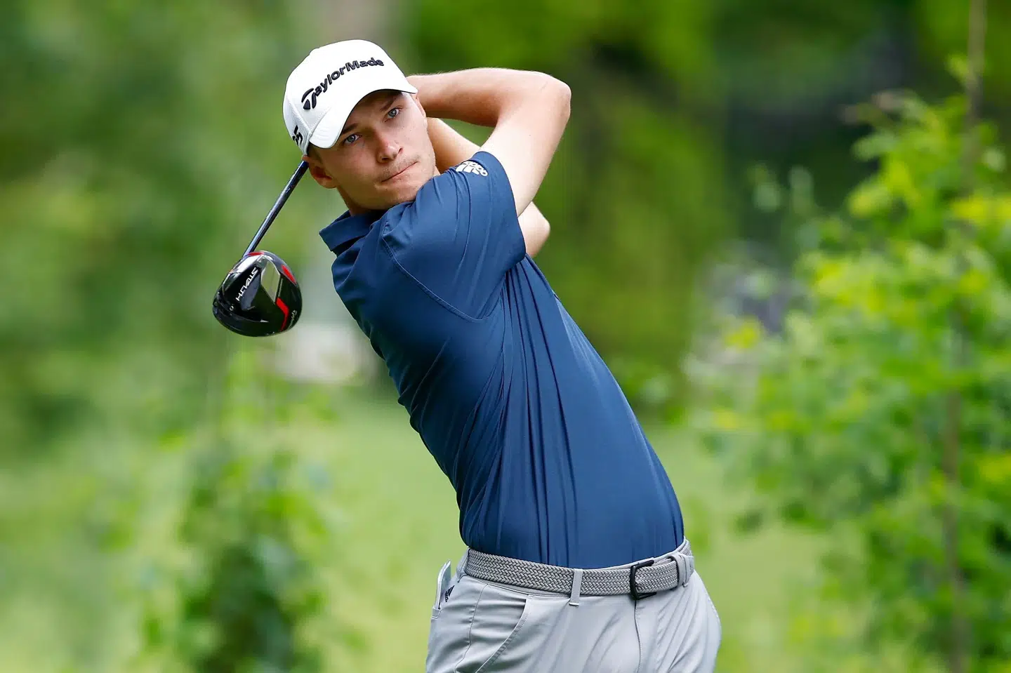 Rasmus Højgaard har tre gange tidligere i karrieren vundet en turnering på DP World Tour. (Arkivfoto). Vaughn Ridley/Ritzau Scanpix