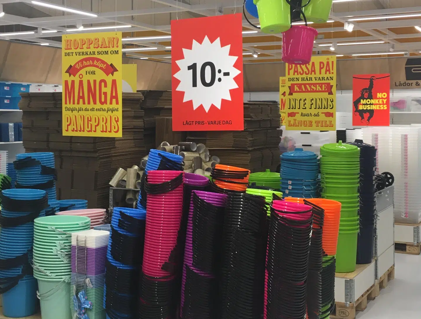 I Dollarstore kan man købe lidt af hvert. Foto: Pressebilleder