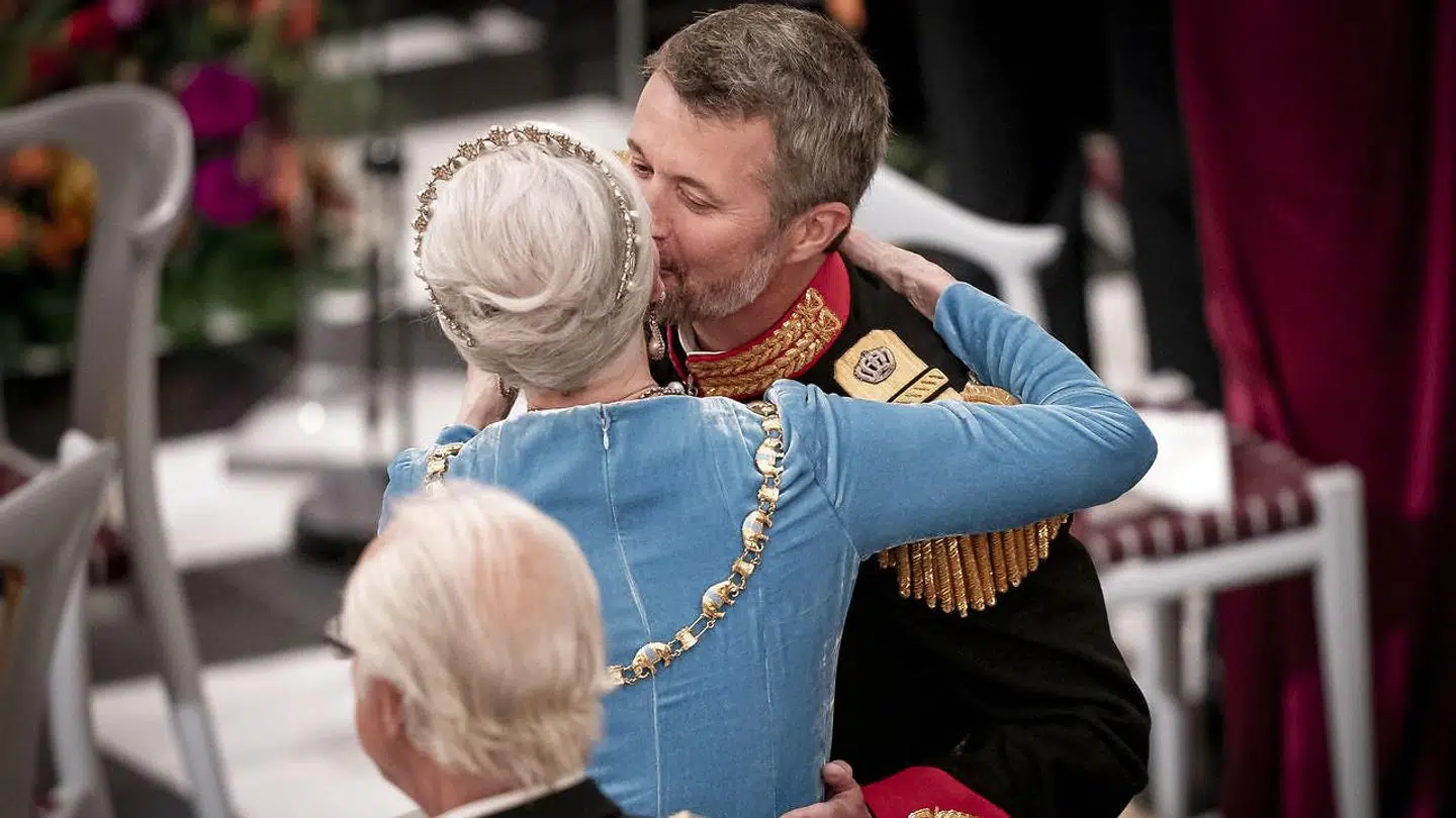 Sådan så det ud i forrige weekend, da Kronprinsen leverede en fantastisk tale til Dronningens regeringsjubilæum.