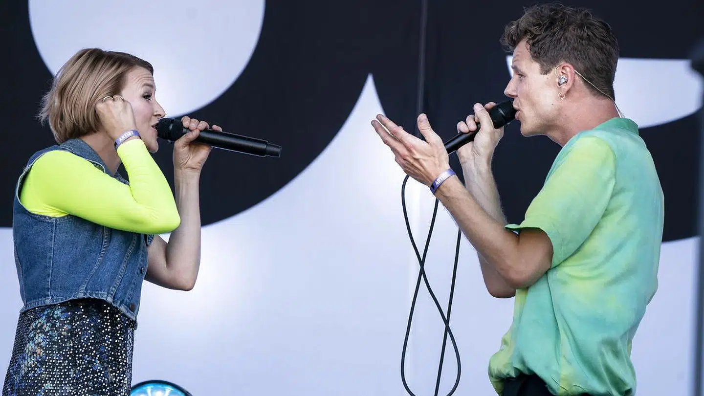 Alphabeat under Grøn koncert på Tiøren i København, torsdag den 18. juli 2019.