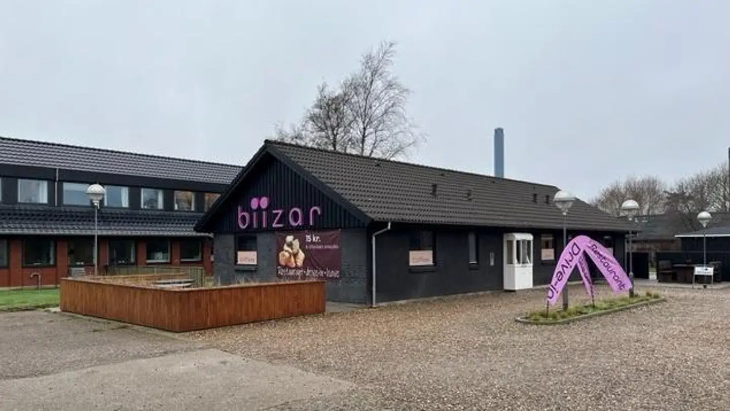 Her er Biizar i Varde. Foto: Privat