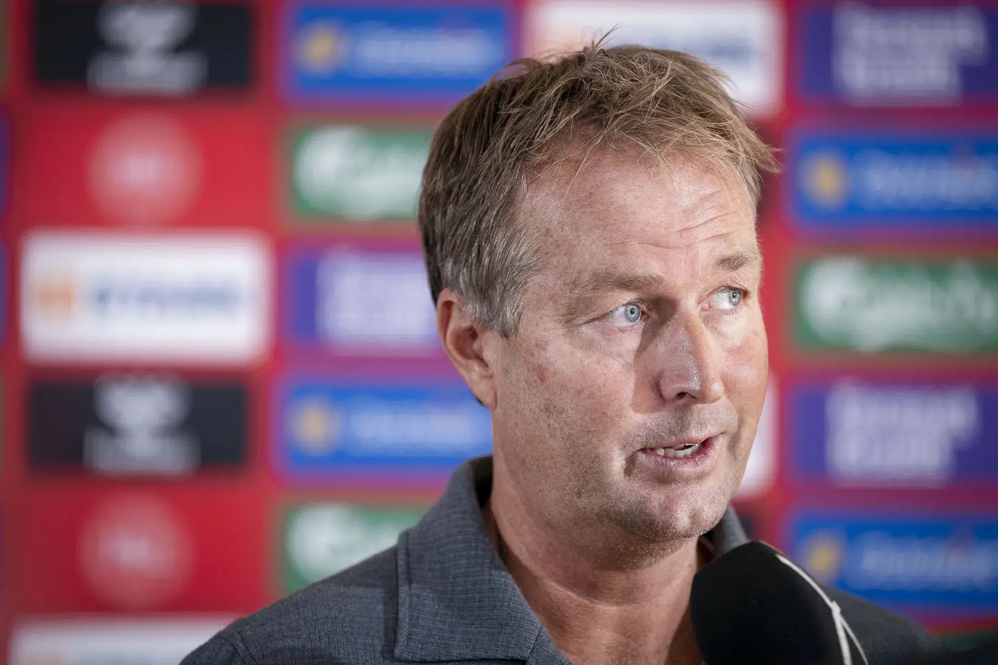 Landstræner Kasper Hjulmand er ikke tilhænger af brugen af sociale medier. Liselotte Sabroe/Ritzau Scanpix