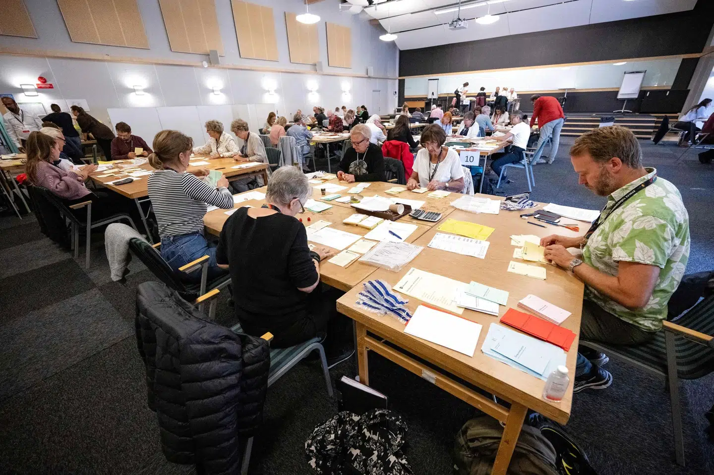 Det er muligt, at stemmer, der er erklæret ugyldige i kommunerne, bliver erklæret gyldige i de svenske amter. Johan Nilsson/Ritzau Scanpix
