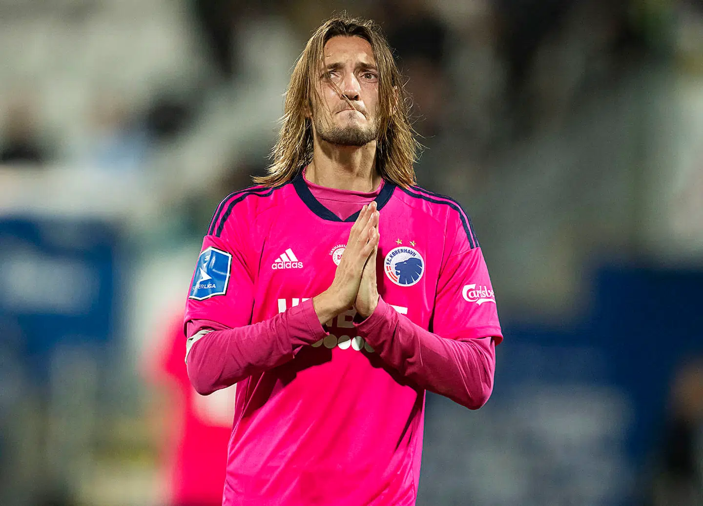 Rasmus Falk under FC Københavns nederlag mod OB.