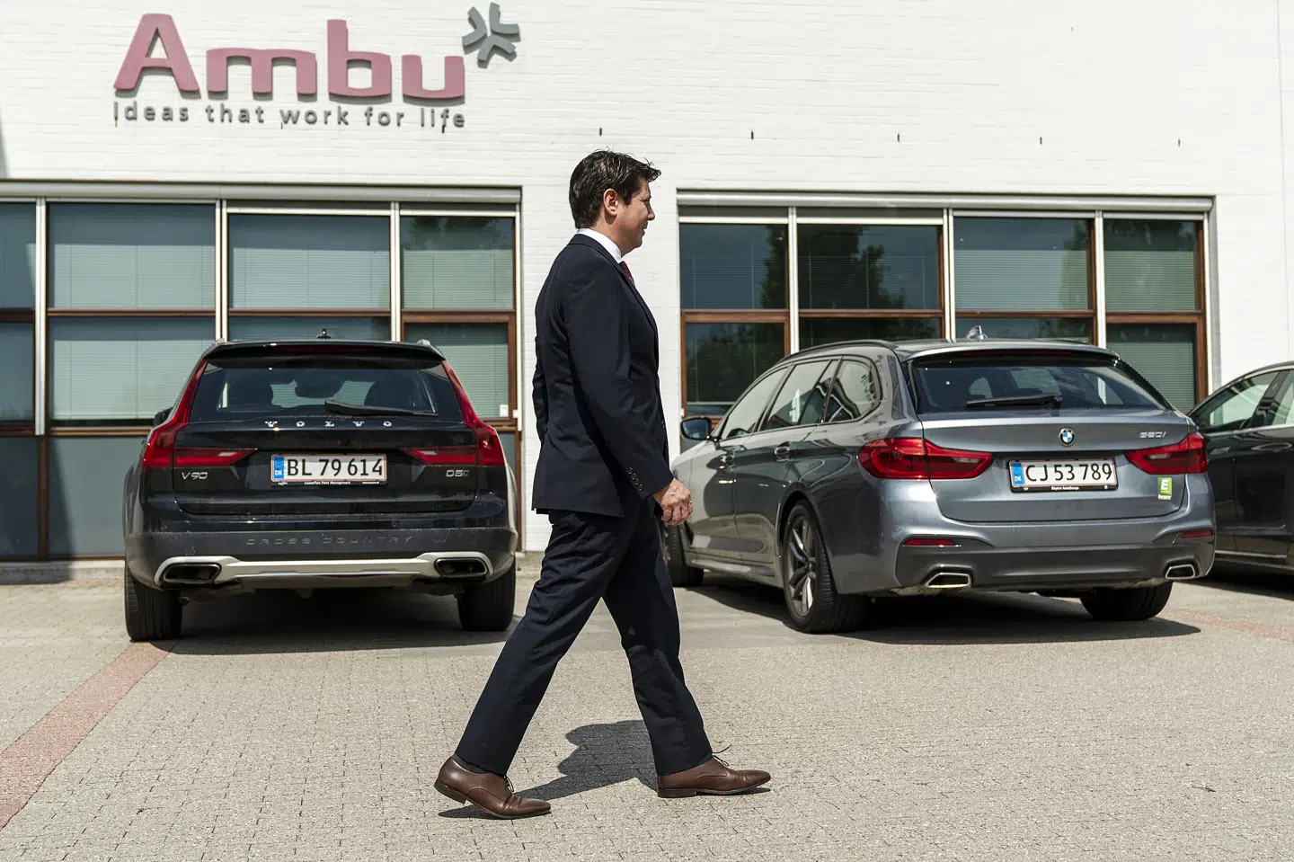 Juan Jose Gonzalez var indtil maj topchef i milliardvirksomheden Ambu A/S med hovedkvarter i Ballerup. I en straffesag om insiderhandel skal han afhøres som vidne. (Arkivfoto). Niels Ahlmann Olesen/Ritzau Scanpix